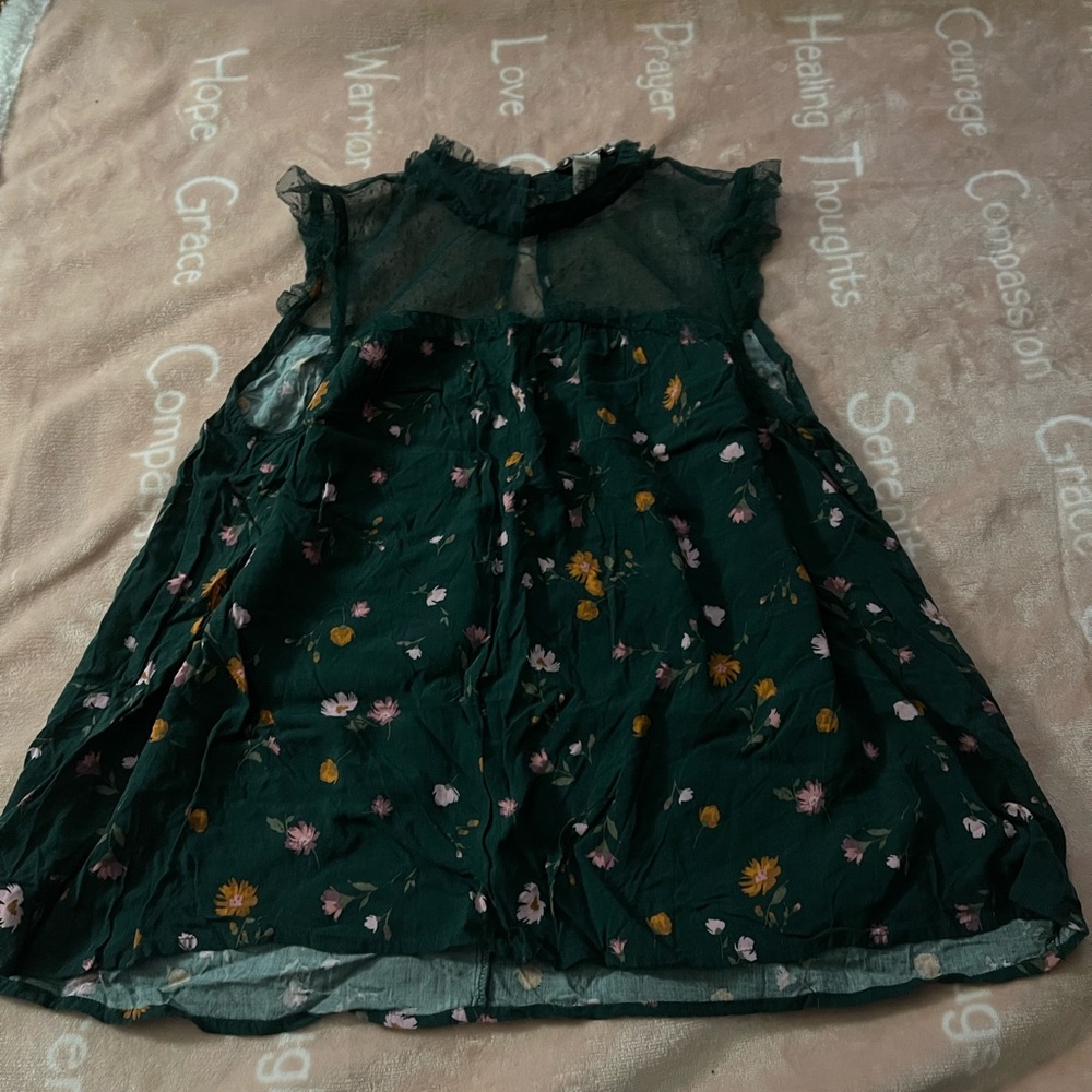 Floral Sleeveless Top